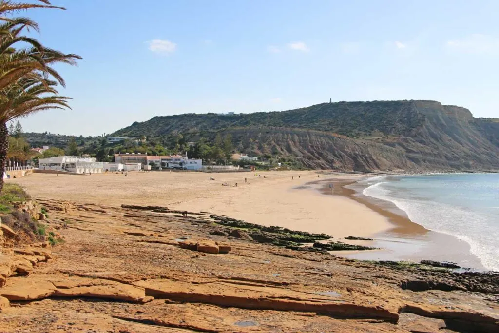 Praia da Luz in the morning